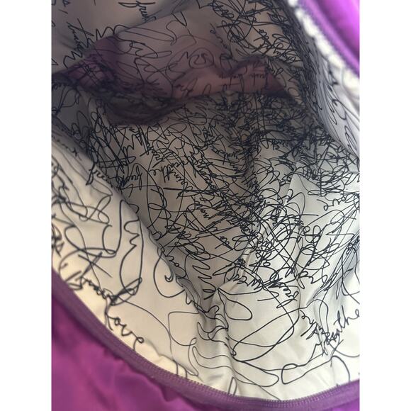 Lululemon Triumph Raspberry Gym School Diaper Duffle Bag *NO Crossbody Strap - Picture 6 of 16